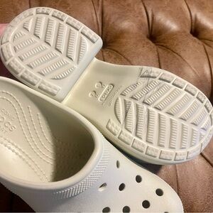 Crocs mules, platform Siren Clog